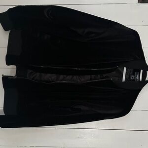 Zara Men's Black Bomber Jacket